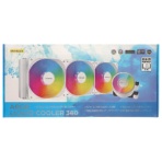 オウルテック　ＡＲＧＢ対応簡易水冷ＣＰＵクーラー　ホワイト　ＯＷＬ－ＬＣＰ３６０ＡＲＧＢ－ＷＨ　１個
