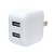 ナカバヤシ　ミヨシ　ＵＳＢ－ＡＣアダプタ　２．４Ａ　自動出力制御機能付　ホワイト　ＩＰＡ－ＵＳ０３／ＷＨ　１個