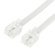 ナカバヤシ　ミヨシ　６極２芯　電話機コード　５ｍ　ホワイト　ＤＣ－２０５／ＷＨ　１本1