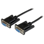 ＳｔａｒＴｅｃｈ．ｃｏｍ　ＲＳ２３２Ｃシリアルクロス　２ｍ　メス（ＤＢ－９／Ｄ－Ｓｕｂ９ピン）　ＳＣＮＭ９ＦＦ２ＭＢＫ　１本