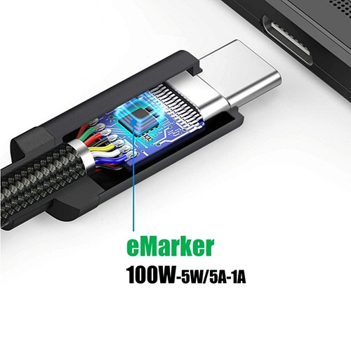 アドテック　Ｔｙｐｅ－Ｃ　ｔｏ　Ｃ　ケーブル　（４Ｋ・ＰＤ１００Ｗ／１０Ｇｂｐｓ）　２．０ｍ　ブラック　ＡＰＣ－Ｖ２０１０ＣＣ－４ＫＵ３Ｇ２－Ｂ　１本3