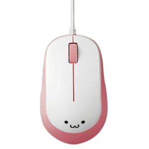 エレコム　３ボタンＢｌｕｅＬＥＤ有線マウス　ピンク　Ｍ－Ｙ８ＵＢＰＮ　１個1