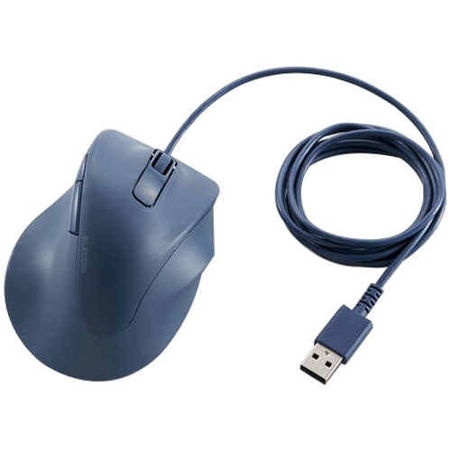 エレコム　静音　有線マウス　ＥＸ－Ｇ　５ボタン　Ｓサイズ　ブルー　Ｍ－ＸＧＳ３０ＵＢＳＫＢＵ　１個1