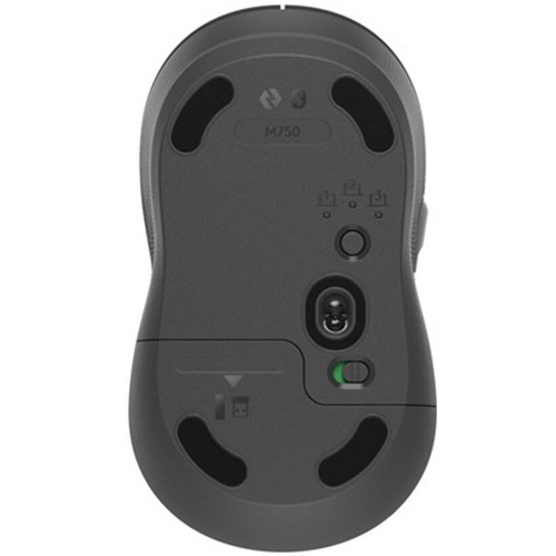 ロジクール　Ｓｉｇｎａｔｕｒｅ　Ｍ７５０　ワイヤレスマウス　Ｍサイズ　グラファイト　Ｍ７５０ＭＧＲ　１個5