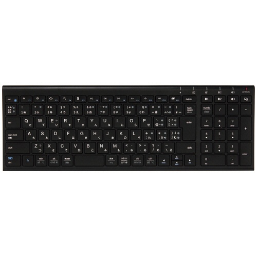 アイクレバー　Ｂｌｕｅｔｏｏｔｈ　テンキー付きキーボード　ブラック　ＩＣ－ＢＫ２２－ＢＫ　１台1