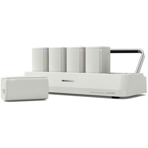 多摩電子工業　ｃｒｅｖｉｏ　ＰＤ６５Ｗモバイルバッテリー（５個）＆充電ステーション　ホワイト　ＴＬＰ１２５ＬＦＰ－５Ｓ　１台1