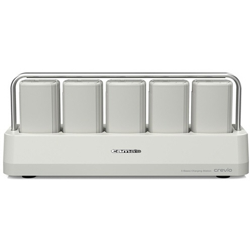 多摩電子工業　ｃｒｅｖｉｏ　ＰＤ６５Ｗモバイルバッテリー（５個）＆充電ステーション　ホワイト　ＴＬＰ１２５ＬＦＰ－５Ｓ　１台3