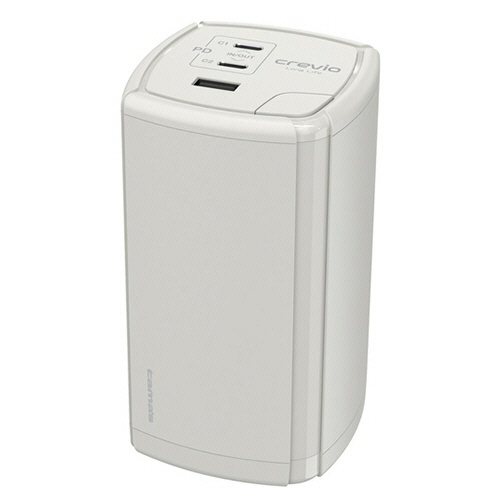 多摩電子工業　ｃｒｅｖｉｏ　ＰＤ６５Ｗモバイルバッテリー（５個）＆充電ステーション　ホワイト　ＴＬＰ１２５ＬＦＰ－５Ｓ　１台4