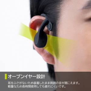 キングジム　耳をふさがないヘッドセット「コールミーツ」　有線タイプ　ＣＭＵ１０クロ　１個7