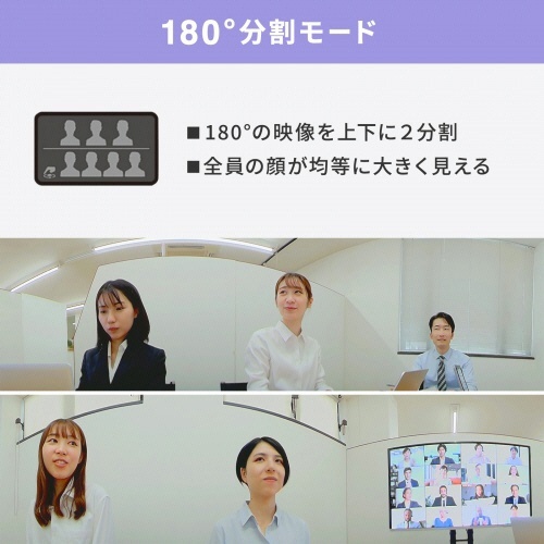 サンワサプライ　スピーカー内蔵３６０度Ｗｅｂカメラ　ＣＭＳ－Ｖ７１ＢＫ　１台5