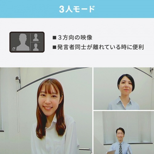 サンワサプライ　スピーカー内蔵３６０度Ｗｅｂカメラ　ＣＭＳ－Ｖ７１ＢＫ　１台8