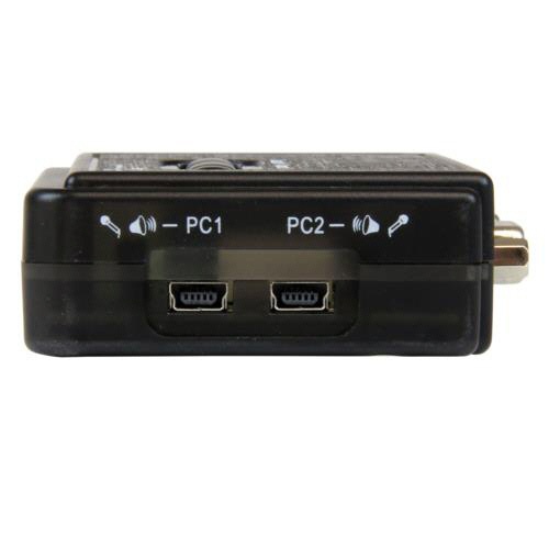 ＳｔａｒＴｅｃｈ．ｃｏｍ　２ポートＵＳＢ接続ＫＶＭスイッチ　ブラック　ＳＶ２１１ＫＵＳＢ　１個2