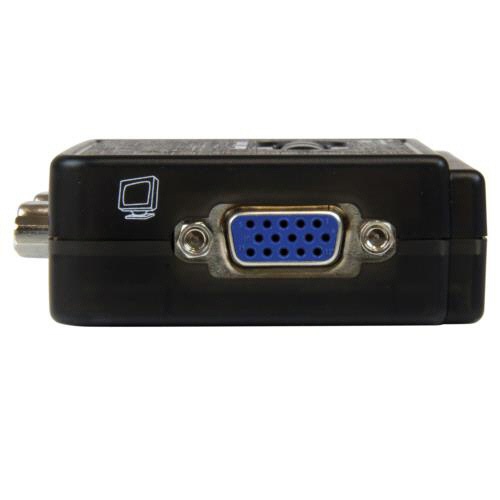 ＳｔａｒＴｅｃｈ．ｃｏｍ　２ポートＵＳＢ接続ＫＶＭスイッチ　ブラック　ＳＶ２１１ＫＵＳＢ　１個4
