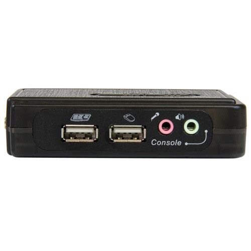 ＳｔａｒＴｅｃｈ．ｃｏｍ　２ポートＵＳＢ接続ＫＶＭスイッチ　ブラック　ＳＶ２１１ＫＵＳＢ　１個5