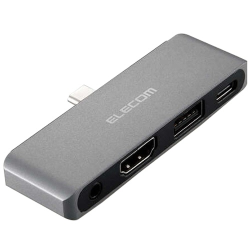 エレコム　ＵＳＢ　Ｔｙｐｅ－Ｃ／直挿しタイプドッキングステーション　シルバー　ＤＳＴ－Ｃ２５ＳＶ　１個1