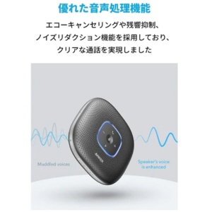 アンカージャパン　小型スピーカーフォン　Ａｎｋｅｒ　ＰｏｗｅｒＣｏｎｆ　ネイビー　Ａ３３０１０３１　１台2