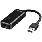 バッファロー　Ｇｉｇａ対応　Ｔｙｐｅ－Ａ　ＵＳＢ３．２（Ｇｅｎ１）用ＬＡＮアダプター　ＬＵＡ５－Ｕ３－ＡＧＴＥ