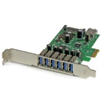 StarTech.com 7ポートUSB 3.0増設PCI Expressインターフェースカード PEXUSB3S7 1個