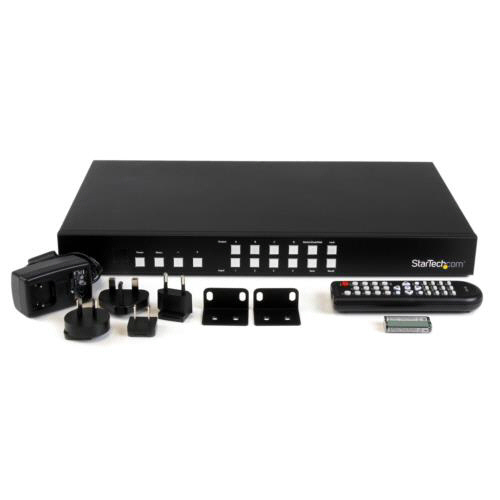 TESmart HDMI マトリックス 4入力4出力 PAP機能 切り替え器 HDMI