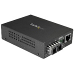 StarTech.com Gigabit対応 光メディアコンバータ MCMGBSCMM055 1台