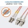 サンワサプライ　メガネ型光ファイバケーブル　ＬＣ×２－ＳＣ×２　５ｍ　マルチモード５０μｍ　ＨＫＢ－ＬＣＳＣ５－０５Ｎ　１本4