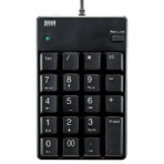 サンワサプライ　ＵＳＢテンキー　ブラック　ＮＴ－１７ＵＢＫＮ　１個