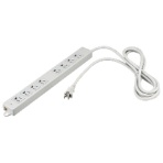 バッファロー　３ピン式電源タップ　８個口　２重構造　雷サージ＆ランプ付　ライトグレー　ＢＴＫＰＬＭＪＴ３８