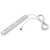 バッファロー　３ピン式電源タップ　８個口　２重構造　雷サージ＆ランプ付　ライトグレー　１ｍ　ＢＴＫＰＬＭＪＴ３８１０ＬＧ　１個