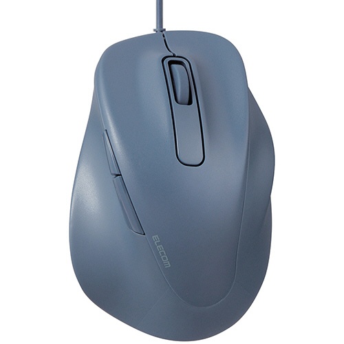 エレコム　静音　有線マウス　ＥＸ－Ｇ　５ボタン　ＸＬサイズ　ブルー　Ｍ－ＸＧＸＬ３０ＵＢＳＫＢＵ　１個1
