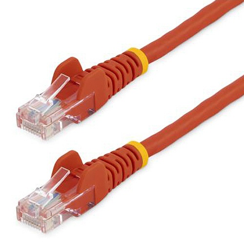 ＳｔａｒＴｅｃｈ．ｃｏｍ　カテゴリ５ｅ　ＬＡＮケーブル　ツメ折れ防止ＲＪ４５コネクタ　５ｍ　レッド　４５ＰＡＴ５ＭＲＤ　１本1