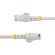 ＳｔａｒＴｅｃｈ．ｃｏｍ　カテゴリ６　ＬＡＮケーブル　ＲＪ４５モールドコネクタ　ツメ折れ防止　３ｍ　ホワイト　Ｎ６ＰＡＴＣ３ＭＷＨ　１本2