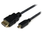 ＳｔａｒＴｅｃｈ．ｃｏｍ　マイクロＨＤＭＩ－ＨＤＭＩ１．４変換ケーブル