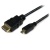 ＳｔａｒＴｅｃｈ．ｃｏｍ　マイクロＨＤＭＩ－ＨＤＭＩ１．４変換ケーブル　３ｍ　ブラック　ＨＤＡＤＭＭ３Ｍ　１本