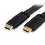 ＳｔａｒＴｅｃｈ．ｃｏｍ　ハイスピードＨＤＭＩケーブル　イーサネット対応　１．８ｍ　ＨＤＭＩ（オス）－ＨＤＭＩ（オス）　ブラック　ＨＤＭＩＭＭ６ＦＬ　１本