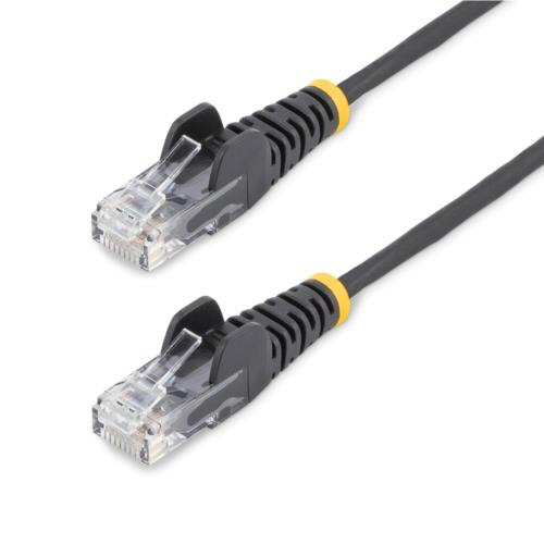 ＳｔａｒＴｅｃｈ．ｃｏｍ　カテゴリ６　ＬＡＮケーブル　極細タイプ　ツメ折れ防止　３ｍ　ブラック　Ｎ６ＰＡＴ３００ＣＭＢＫＳ　１本1