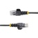 ＳｔａｒＴｅｃｈ．ｃｏｍ　カテゴリ６　ＬＡＮケーブル　極細タイプ　ツメ折れ防止　３ｍ　ブラック　Ｎ６ＰＡＴ３００ＣＭＢＫＳ　１本3