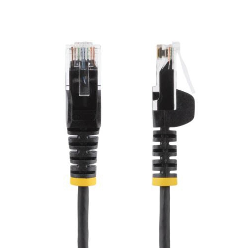 ＳｔａｒＴｅｃｈ．ｃｏｍ　カテゴリ６　ＬＡＮケーブル　極細タイプ　ツメ折れ防止　３ｍ　ブラック　Ｎ６ＰＡＴ３００ＣＭＢＫＳ　１本4
