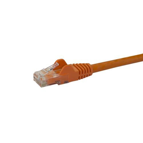 ＳｔａｒＴｅｃｈ．ｃｏｍ　カテゴリ６　ＬＡＮケーブル　ＲＪ４５モールドコネクタ　ツメ折れ防止　１０ｍ　オレンジ　Ｎ６ＰＡＴＣ１０ＭＯＲ　１本2