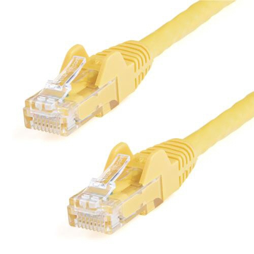 ＳｔａｒＴｅｃｈ．ｃｏｍ　カテゴリ６　ＬＡＮケーブル　ＲＪ４５モールドコネクタ　ツメ折れ防止　１．５ｍ　イエロー　Ｎ６ＰＡＴＣ１５０ＣＭＹＬ　１本1