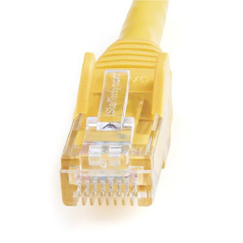ＳｔａｒＴｅｃｈ．ｃｏｍ　カテゴリ６　ＬＡＮケーブル　ＲＪ４５モールドコネクタ　ツメ折れ防止　１．５ｍ　イエロー　Ｎ６ＰＡＴＣ１５０ＣＭＹＬ　１本2