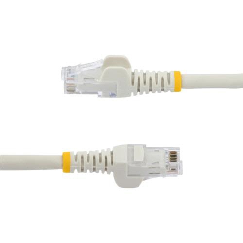 ＳｔａｒＴｅｃｈ．ｃｏｍ　カテゴリ６　ＬＡＮケーブル　ＲＪ４５モールドコネクタ　ツメ折れ防止　１ｍ　ホワイト　Ｎ６ＰＡＴＣ１ＭＷＨ　１本3