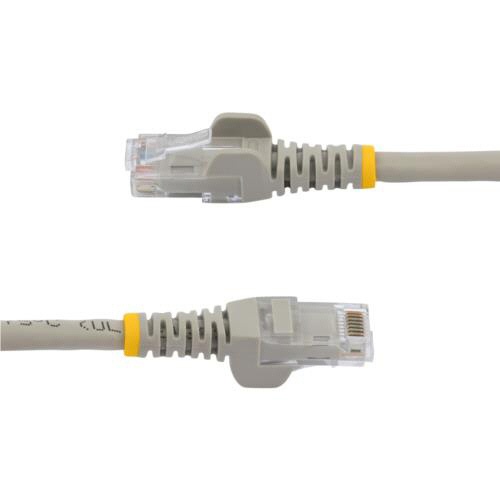 ＳｔａｒＴｅｃｈ．ｃｏｍ　カテゴリ６　ＬＡＮケーブル　ＲＪ４５モールドコネクタ　ツメ折れ防止　２ｍ　グレー　Ｎ６ＰＡＴＣ２ＭＧＲ　１本3