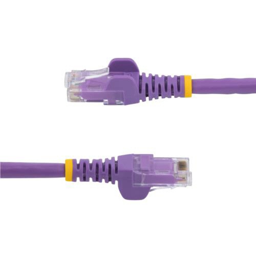 ＳｔａｒＴｅｃｈ．ｃｏｍ　カテゴリ６　ＬＡＮケーブル　ＲＪ４５モールドコネクタ　ツメ折れ防止　３ｍ　パープル　Ｎ６ＰＡＴＣ３ＭＰＬ　１本3