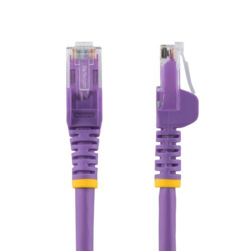 ＳｔａｒＴｅｃｈ．ｃｏｍ　カテゴリ６　ＬＡＮケーブル　ＲＪ４５モールドコネクタ　ツメ折れ防止　３ｍ　パープル　Ｎ６ＰＡＴＣ３ＭＰＬ　１本4