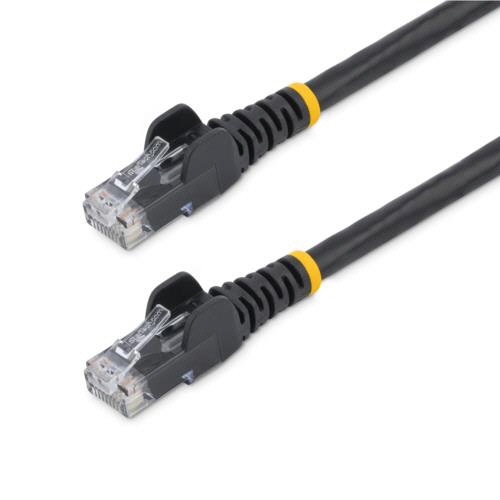 ＳｔａｒＴｅｃｈ．ｃｏｍ　カテゴリ６　ＬＡＮケーブル　ＲＪ４５モールドコネクタ　０．５ｍ　ブラック　Ｎ６ＰＡＴＣ５０ＣＭＢＫ　１本1