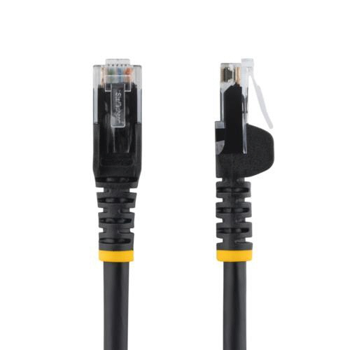 ＳｔａｒＴｅｃｈ．ｃｏｍ　カテゴリ６　ＬＡＮケーブル　ＲＪ４５モールドコネクタ　０．５ｍ　ブラック　Ｎ６ＰＡＴＣ５０ＣＭＢＫ　１本4