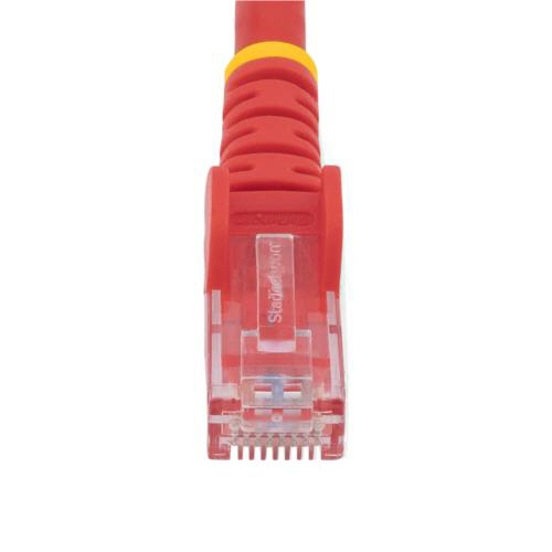 ＳｔａｒＴｅｃｈ．ｃｏｍ　カテゴリ６　ＬＡＮケーブル　ＲＪ４５モールドコネクタ　０．５ｍ　レッド　Ｎ６ＰＡＴＣ５０ＣＭＲＤ　１本2
