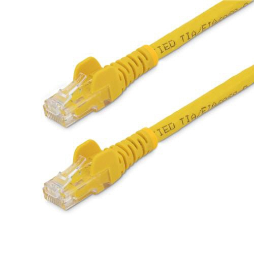 ＳｔａｒＴｅｃｈ．ｃｏｍ　カテゴリ６　ＬＡＮケーブル　ＲＪ４５モールドコネクタ　０．５ｍ　イエロー　Ｎ６ＰＡＴＣ５０ＣＭＹＬ　１本1