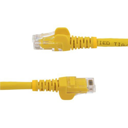 ＳｔａｒＴｅｃｈ．ｃｏｍ　カテゴリ６　ＬＡＮケーブル　ＲＪ４５モールドコネクタ　０．５ｍ　イエロー　Ｎ６ＰＡＴＣ５０ＣＭＹＬ　１本3