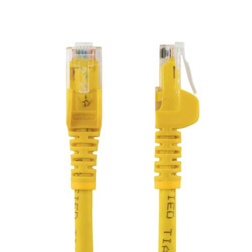 ＳｔａｒＴｅｃｈ．ｃｏｍ　カテゴリ６　ＬＡＮケーブル　ＲＪ４５モールドコネクタ　０．５ｍ　イエロー　Ｎ６ＰＡＴＣ５０ＣＭＹＬ　１本4
